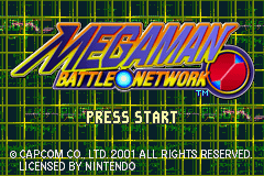 Mega Man Battle Network screenshot 3 for GameBoy Advance